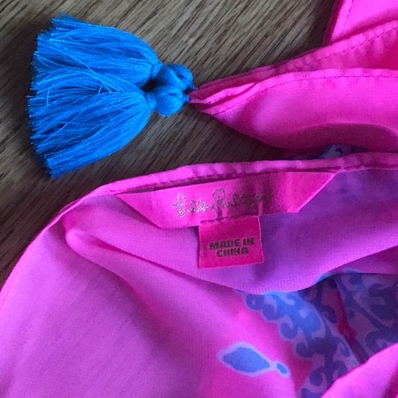 Lilly Pulitzer Scarf Cover-up - Picture 2 of 3